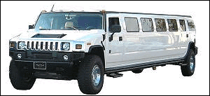 Reserve this luxurious 18-22 Guest Hummer H2 Limo (White) for an airport pickup or drop off. Proudly serving JFK, LGA, and Newark airports and the Tri-State area.